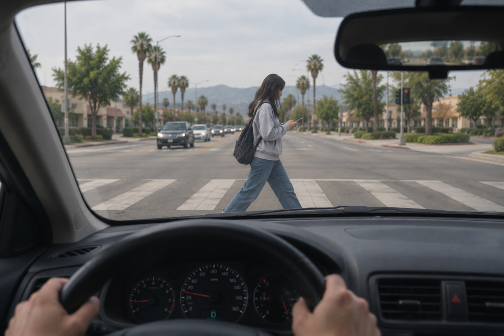 Pedestrian Personal Injury Accidents in California